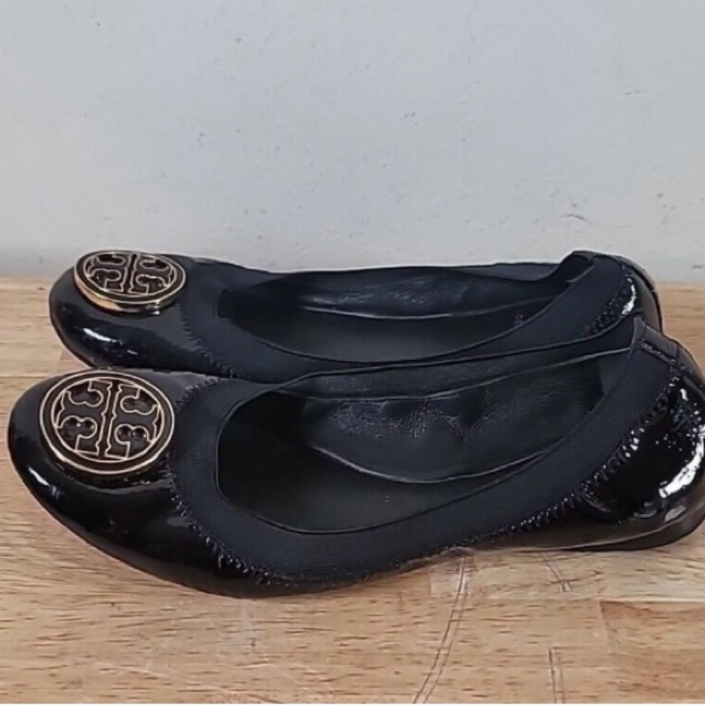 Black Patent Leather Ballet Flats